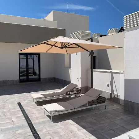 Penthouse With Wide Terrace Next To The Ocean Apartment Huelva Exterior photo