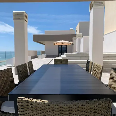 Penthouse With Wide Terrace Next To The Ocean Apartment Huelva Exterior photo